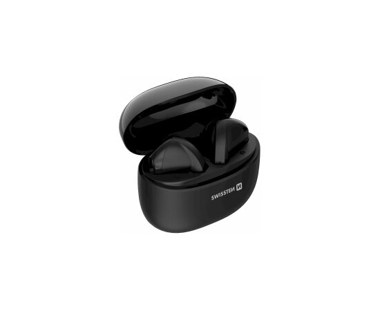 Swissten TWS Mini TUNE Bluetooth Stereo Austiņas ar Mikrofonu Melnas Austiņas