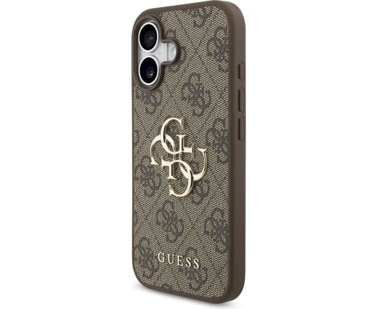 Guess 4G Big Logo Case Aizsargapvalks priekš iPhone 17 / brūns Neoriģinālie Maciņi