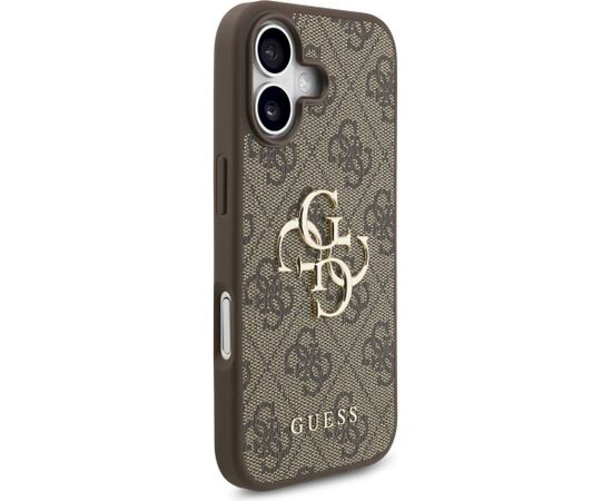 Guess 4G Big Logo Case Aizsargapvalks priekš iPhone 17 / brūns Neoriģinālie Maciņi