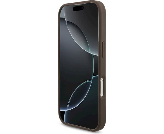 Guess 4G Big Logo Case Aizsargapvalks priekš iPhone 17 / brūns Neoriģinālie Maciņi