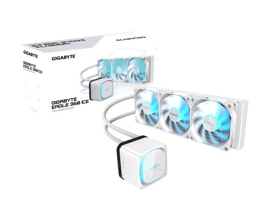 GigaByte EAGLE 360 ICE (white) Охлаждение процессора