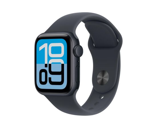 Apple Watch SE 3 Aluminum Cellular 40mm Midnight Sport Band S/M Smart-Watch Pulksteņi