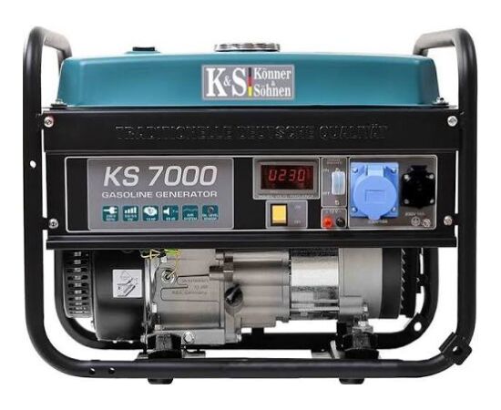 Könner & Söhnen KS7000 benzīna ģenerators 5,5 kW Ģeneratori 