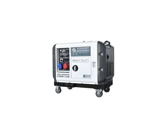 Könner & Söhnen KS9300DE-1/3ATSR dīzeļģenerators 7,5 kW Ģeneratori 