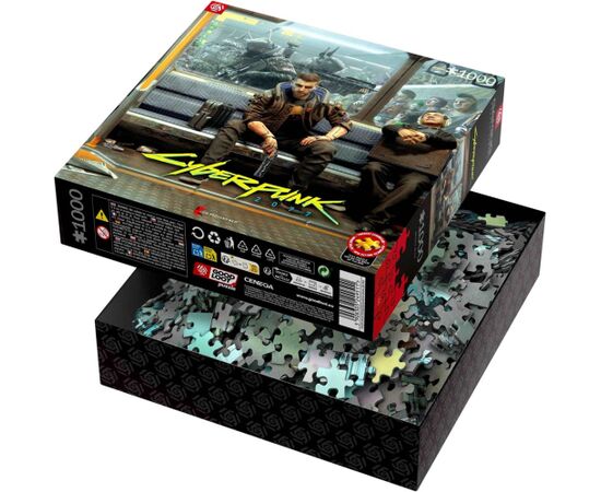Cenega Publishing Puzzle Good Loot Gaming: Cyberpunk 2077 - Metro, 1000 elementów Пазлы