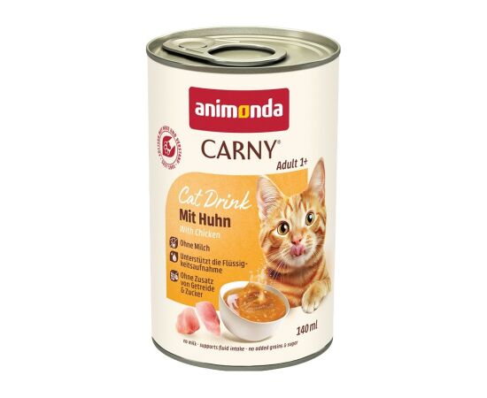ANIMONDA Carny Cat Drink Kurczak 140ml Barība