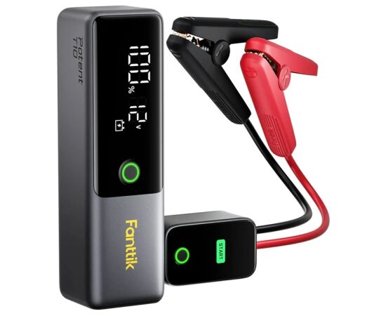Fanttik Potent T10 1800-Amp Jump Starter Akumulatoru lādētāji, starteri
