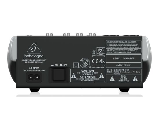 Behringer Behringer QX602MP3 Mikser audio Aудио-видео