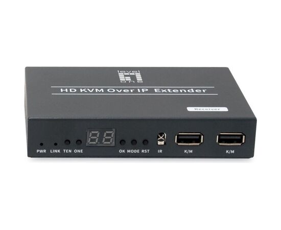Передатчик AV-сигнала LevelOne HVE-6701R HDMI для видеостены через IP PoE sw Aдаптеры