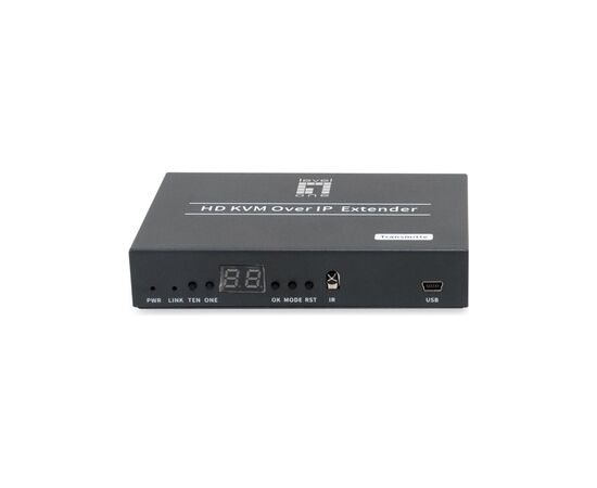 LevelOne HVE-6701T HDMI video sienas pārraides ierīce pār IP ar PoE melna Adapteri