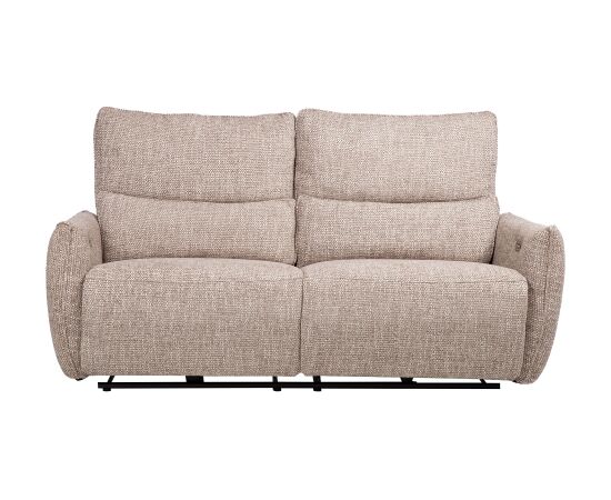 Recliner sofa BASTIAN 3-seater, with electric mechanism, beige Новинки Для дома и сада 