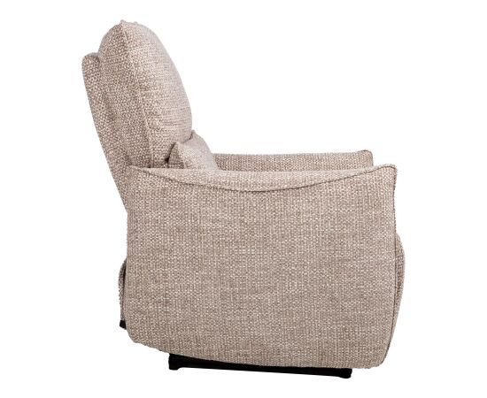 Recliner armchair BASTIAN with electric mechanism, beige Стулья