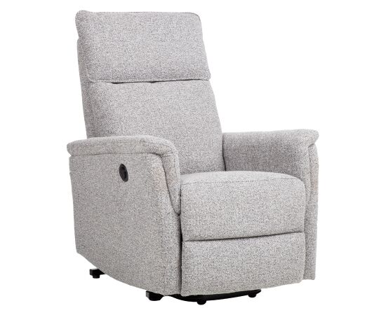 Recliner armchair LEVON with electric lifting mechanism, grey Новинки Для дома и сада 