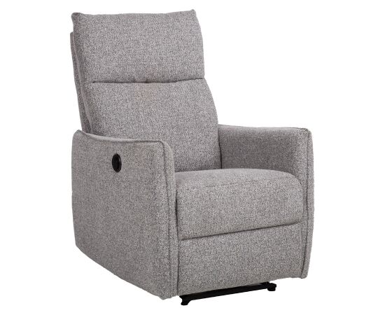 Recliner armchair LANDO with electric mechanism, grey Новинки Для дома и сада 