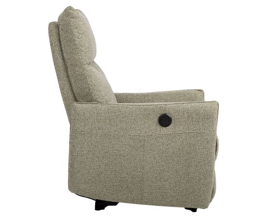 Recliner armchair LANDO with electric mechanism, green Стулья