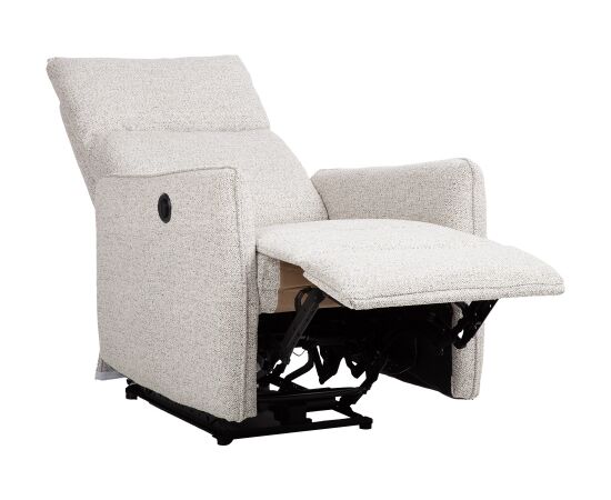 Recliner armchair LANDO with electric mechanism, light grey Новинки Для дома и сада 