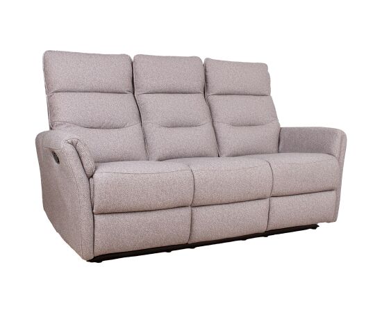 Recliner sofa BOWERS 3-seater with manual mechanism, beige Новинки Для дома и сада 
