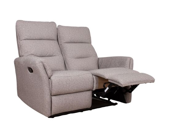 Recliner sofa BOWERS 2-seater with manual mechanism, beige Новинки Для дома и сада 