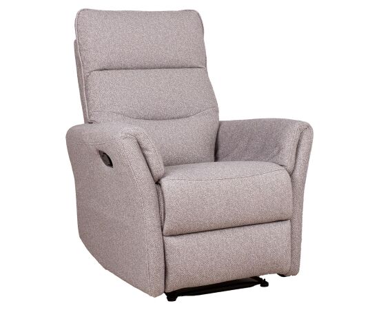 Recliner armchair BOWERS with manual mechanism, beige Новинки Для дома и сада 