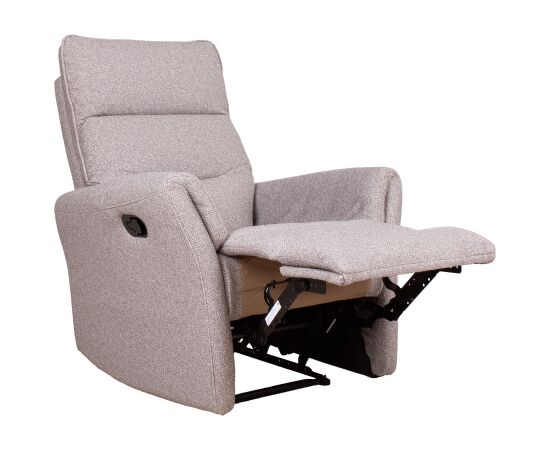 Recliner armchair BOWERS with manual mechanism, beige Новинки Для дома и сада 