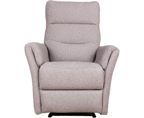 Recliner armchair BOWERS with manual mechanism, beige Новинки Для дома и сада 