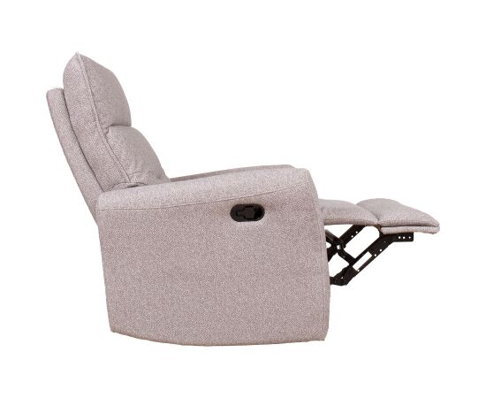 Recliner armchair BOWERS with manual mechanism, beige Новинки Для дома и сада 