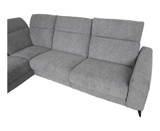 Corner sofa LUISA LC, electric recliner, grey Новинки Для дома и сада 