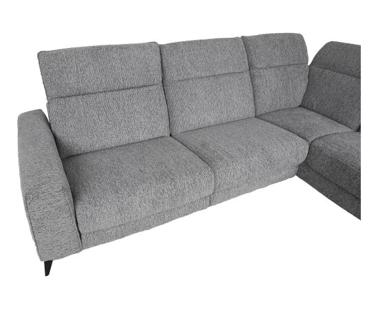 Corner sofa LUISA RC, electric recliner, grey Новинки Для дома и сада 