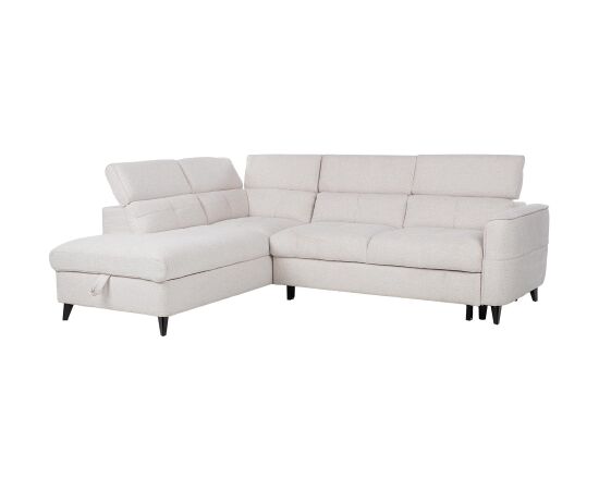 Corner sofa bed SAMANTHA LC, white Новинки Для дома и сада 