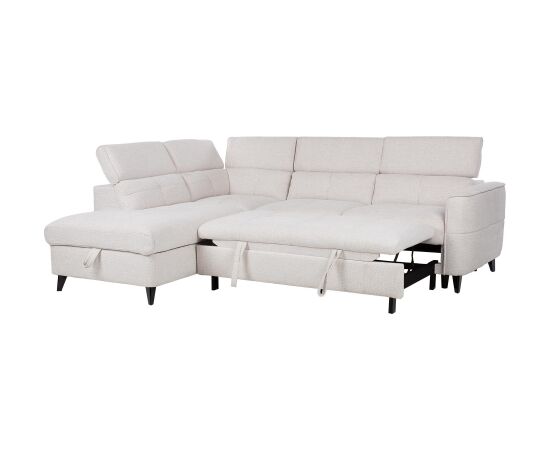 Corner sofa bed SAMANTHA LC, white Новинки Для дома и сада 