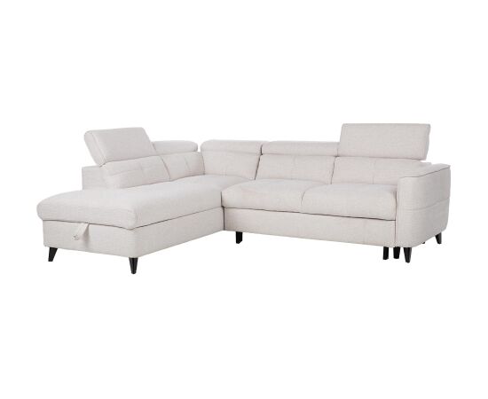 Corner sofa bed SAMANTHA LC, white Новинки Для дома и сада 