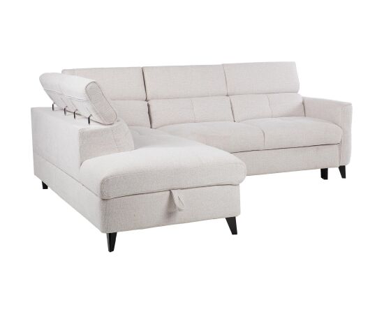 Corner sofa bed SAMANTHA LC, white Новинки Для дома и сада 