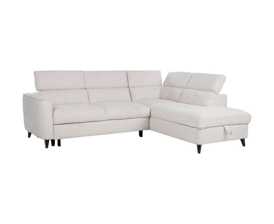 Corner sofa bed SAMANTHA RC, white Новинки Для дома и сада 