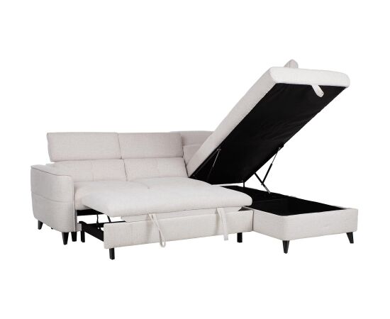 Corner sofa bed SAMANTHA RC, white Новинки Для дома и сада 