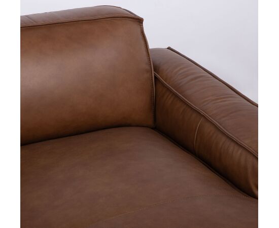 Corner sofa BURTON RC brown leather Новинки Для дома и сада 