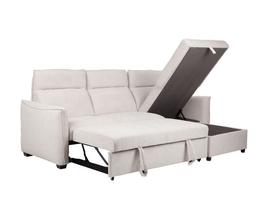 Corner sofa bed SCALA light grey Новинки Для дома и сада 