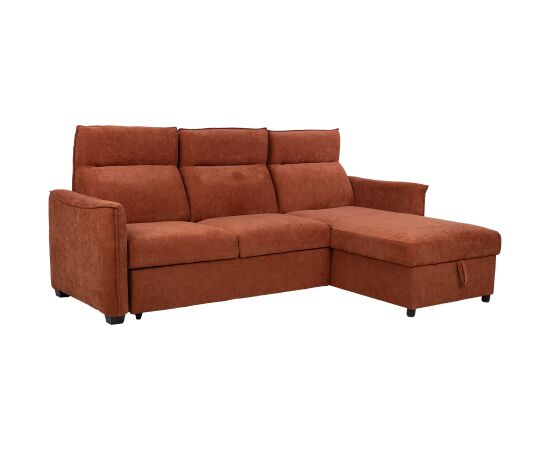 Corner sofa bed SCALA rusty brown Новинки Для дома и сада 