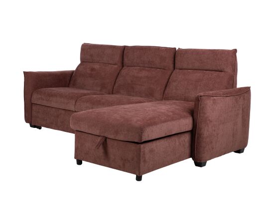 Corner sofa bed SCALA dark pink Новинки Для дома и сада 
