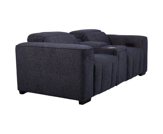 Sofa HUB 2-seater electric recliner, dark blue Новинки Для дома и сада 