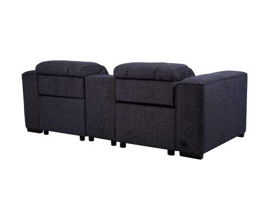 Sofa HUB 2-seater electric recliner, dark blue Новинки Для дома и сада 
