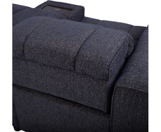 Sofa HUB 2-seater electric recliner, dark blue Новинки Для дома и сада 