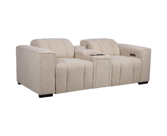 Sofa HUB 2-seater electric recliner, beige Новинки Для дома и сада 