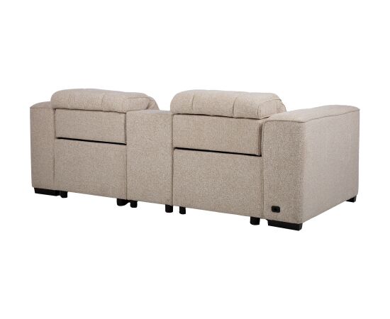 Sofa HUB 2-seater electric recliner, beige Новинки Для дома и сада 