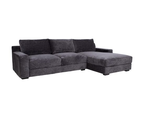 Corner sofa HERDIS RC, dark grey Новинки Для дома и сада 