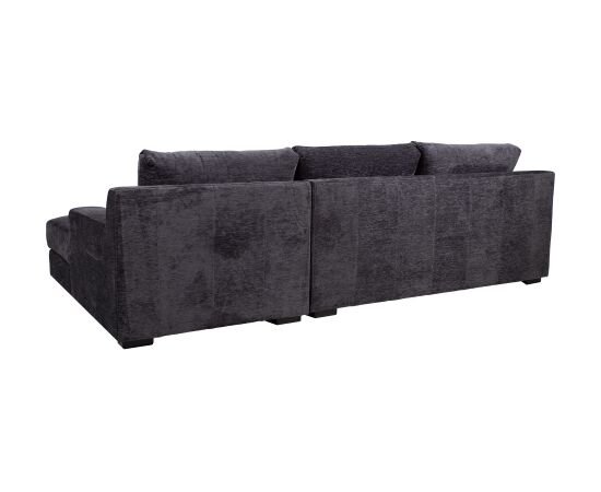 Corner sofa HERDIS RC, dark grey Новинки Для дома и сада 