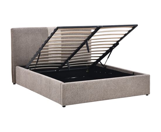 Bed DONNA 160x200cm, light brown Кровати