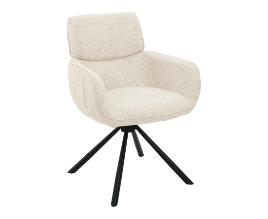 Chair GRANE rotating, creamy white Комплекты мебели для столовой