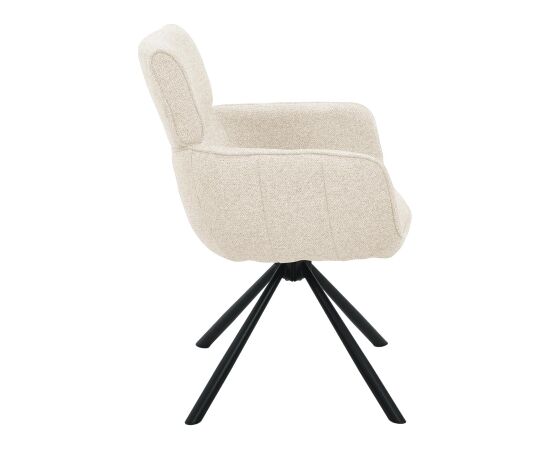 Chair GRANE rotating, creamy white Комплекты мебели для столовой