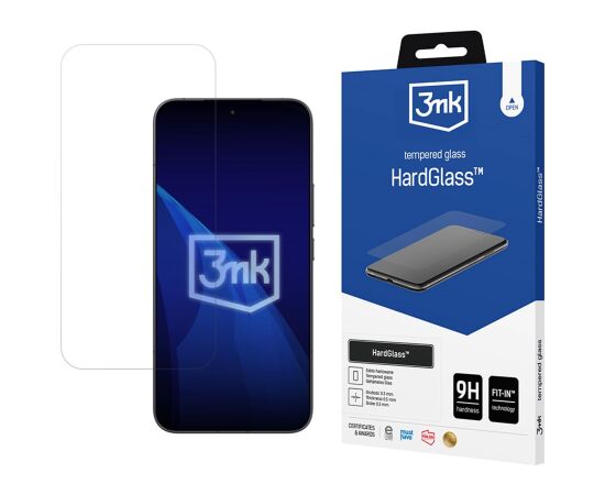 Tempered glass 3mk Hard Glass Xiaomi Redmi Note 17 Pro 5G Ekrānu aizsardzība