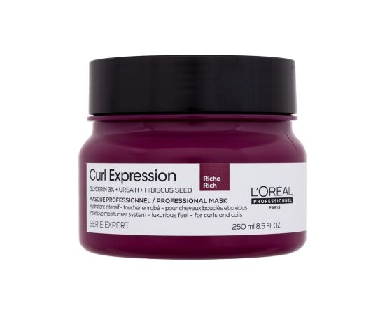 L'oreal Professionnel Curl Expression / Professional Rich Mask 250ml Matu kopšana